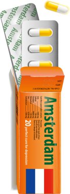 antidepresan tablet ambalaj.