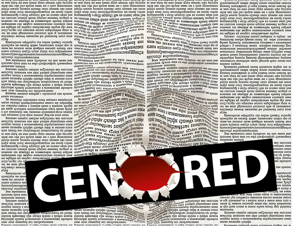 sansürlü işareti olan adam çığlık yüz