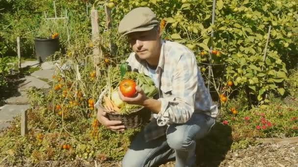 Trädgårdsmästare och trädgårdsskötsel — Stockvideo