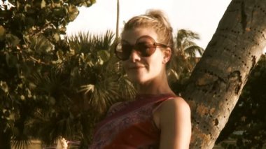 palmiye ağacı ve eğlenceli