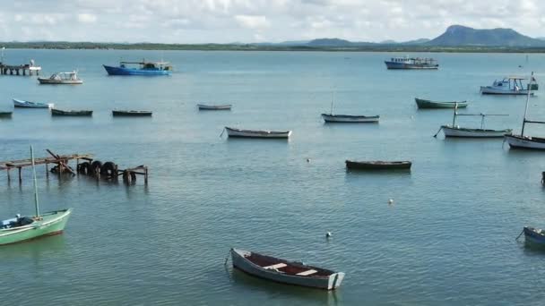 南美的渔夫 — 图库视频影像