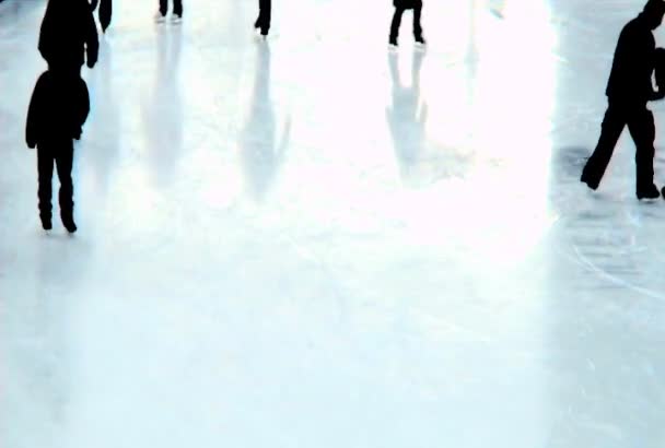 影子滑冰 — 图库视频影像