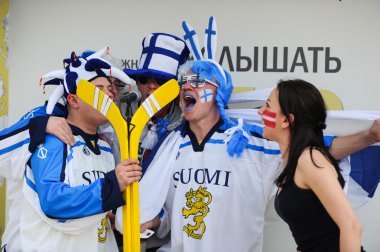 Minsk, Beyaz Rusya - 10 Nisan 2014: Dünya Basketbol Şampiyonası