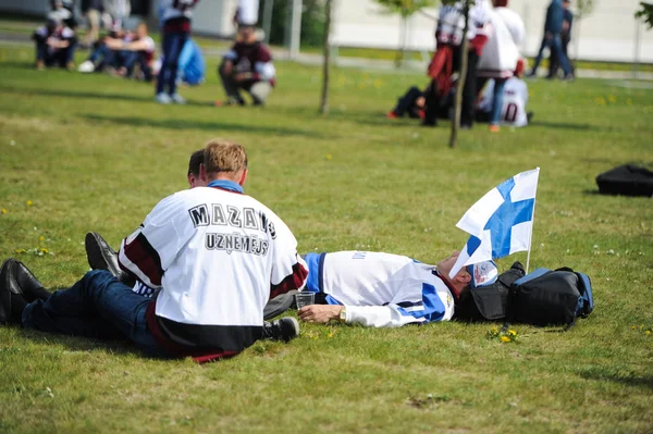 Мінська, Білорусь - 10 травня 2014 року: Чемпіонат світу з хокею — стокове фото