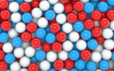 3D - renkli topları 06