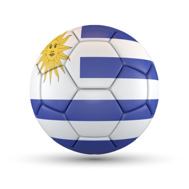 3D - futbol - uruguay