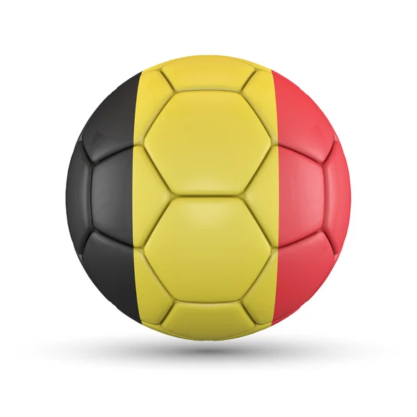 3D - Football - Belgium — Stock Photo, Image