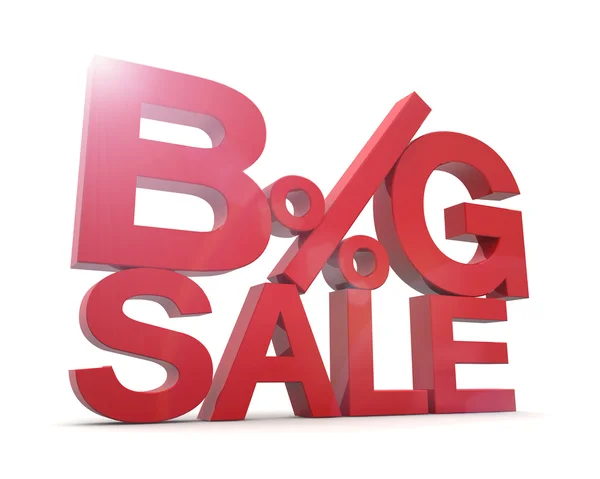 3D - Big Sale 1 — Stock Photo, Image