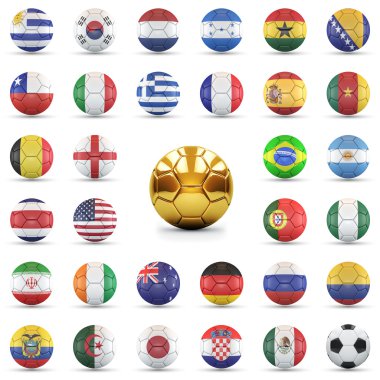 footbalsl bayraklı