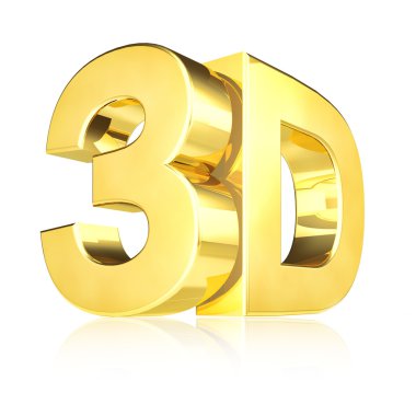 beyaz zemin üzerinde 3D çizim