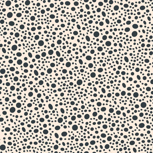 Polka dot naadloos patroon in vector. Modern ontwerp voor papier, omslag, stof, interieur en andere gebruikers — Stockvector