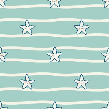 Vektör el, İskandinav tarzında basit düz desenleri tekrarlayan renkli çocuksu çizilmiş. Sevimli bebek hayvanlar. Balinalı çocuklar için şablon