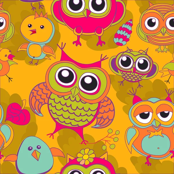 Owl birds — Stock Photo, Image