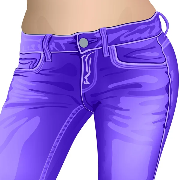 Jeans female — Stock Photo, Image