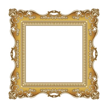 frame old ornament