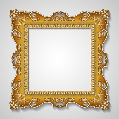frame old ornament