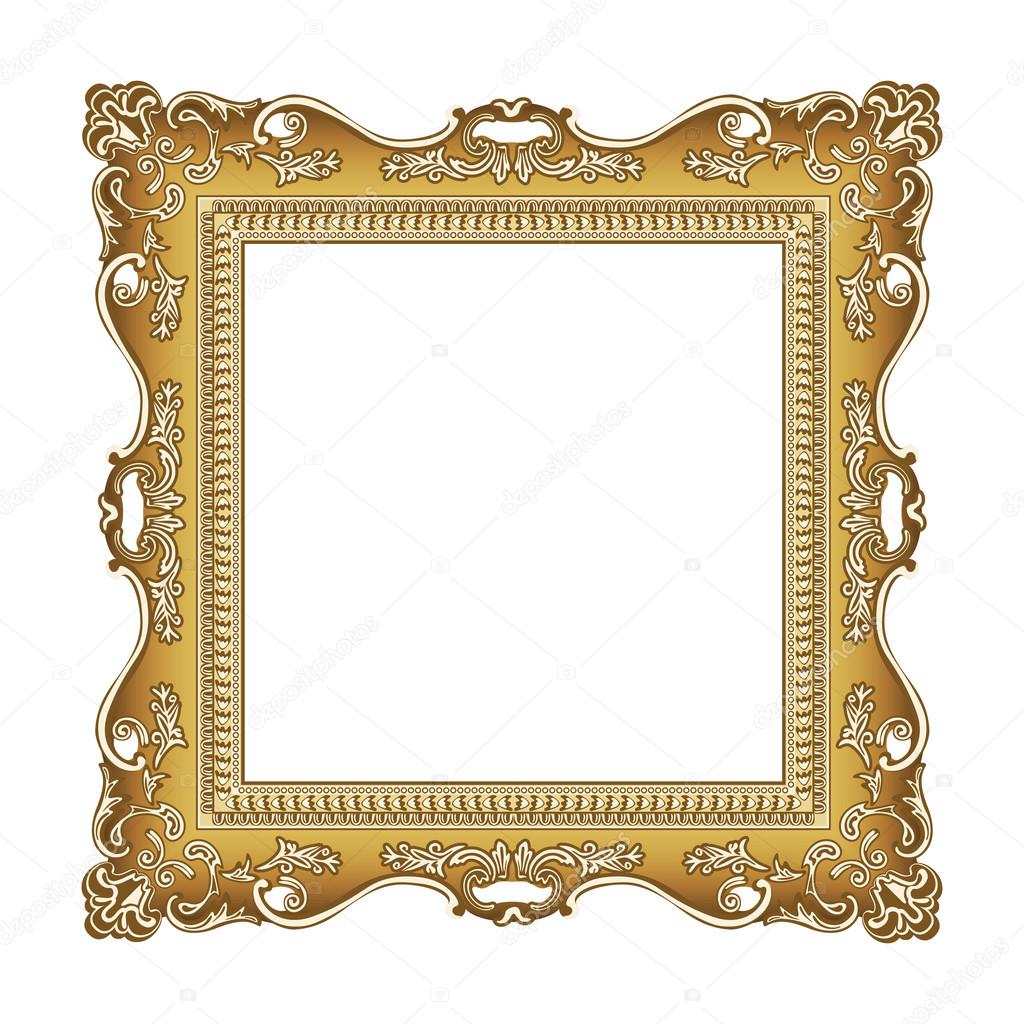 frame old ornament