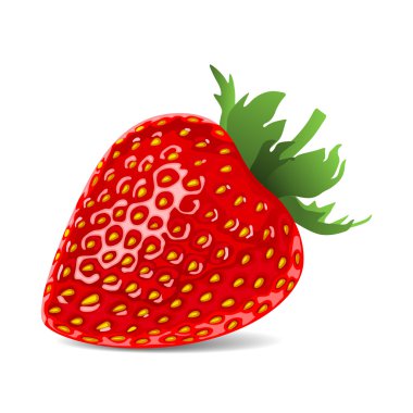 çilek kırmızı çizgi film doğa