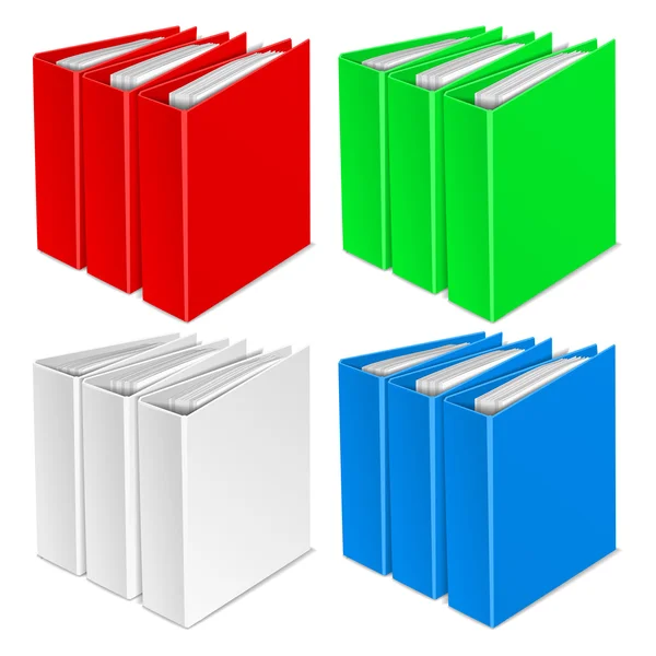 Folder color vector icon — Stock Vector