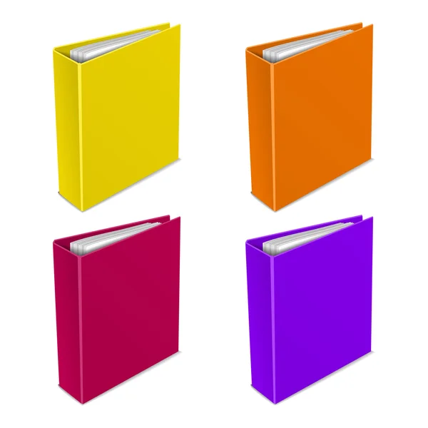Icono de vector de color carpeta — Vector de stock