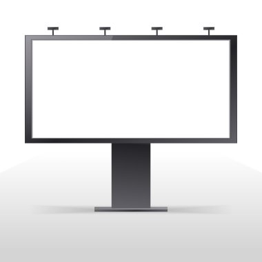 Billboard açık havada vektör