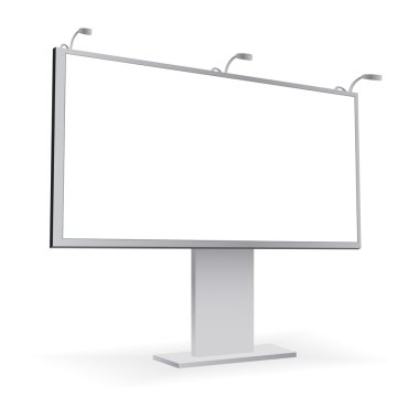 Billboard açık havada vektör