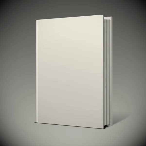 Capa de livro em branco — Vetor de Stock