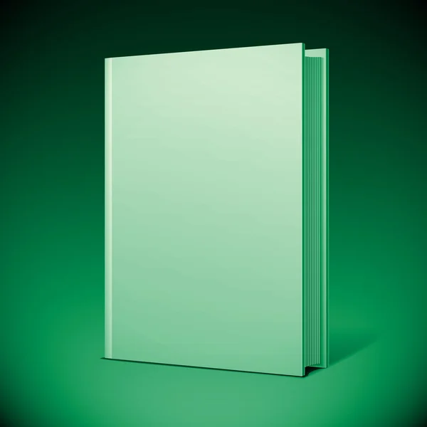 Capa de livro em branco — Vetor de Stock