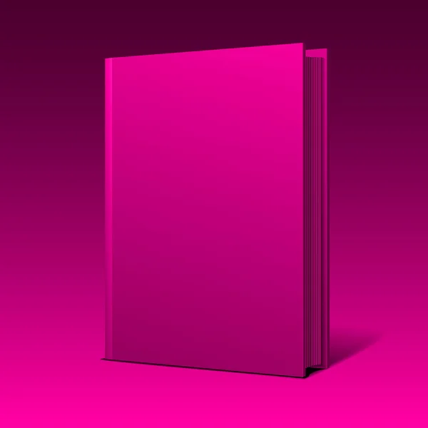 Blank book cover — Stock Vector