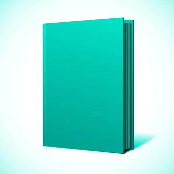 Blank book cover — Stock Vector