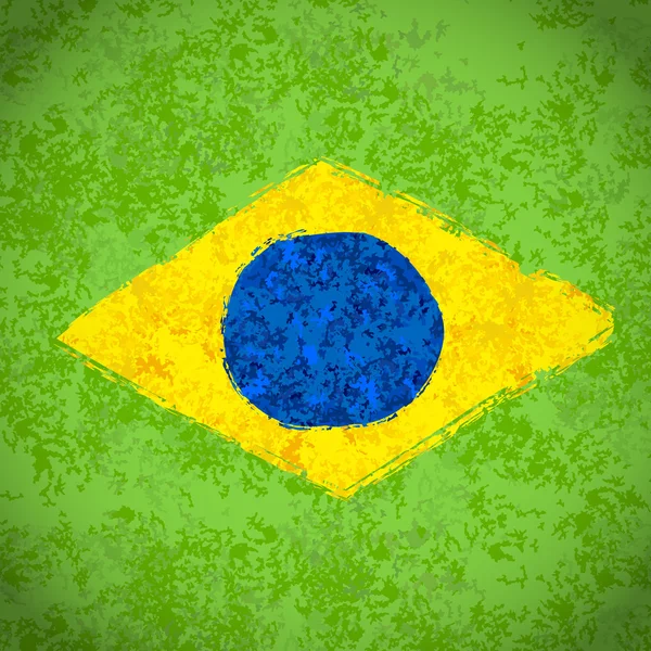 ブラジル夏ベクトルの背景の色 — ストックベクタ