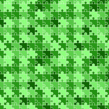 çeşitli boyutlarda puzzle