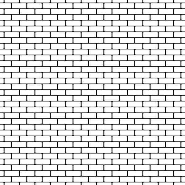 Brick wall pattern vector background — Stock Vector