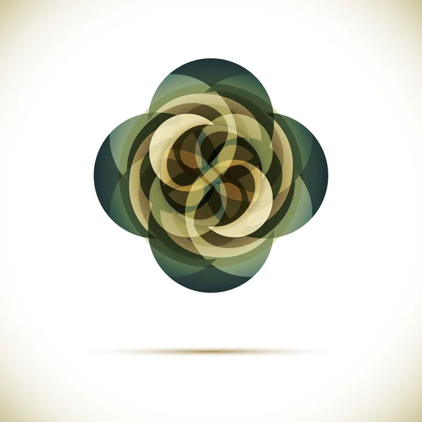 Modèle de conception vectorielle abstraite Sphère. Entreprises — Image vectorielle