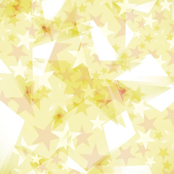 Hintergrund dekorierte Sterne — Stockvektor