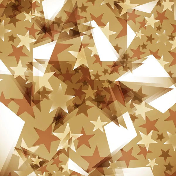 飾られた背景の星 — ストックベクタ