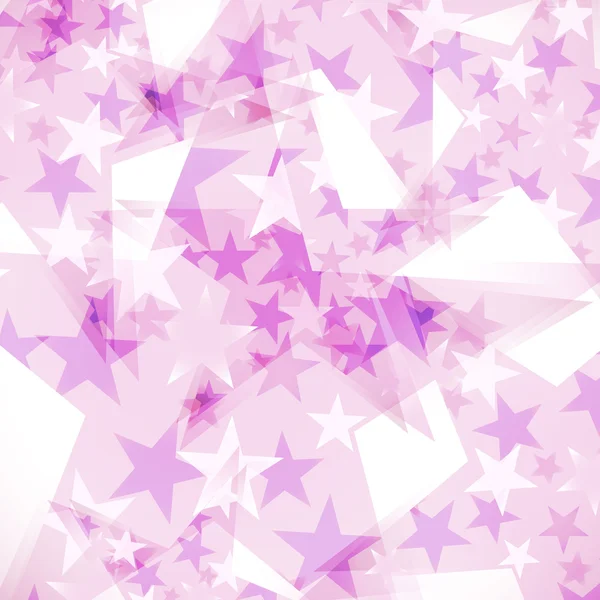 Hintergrund dekorierte Sterne — Stockvektor