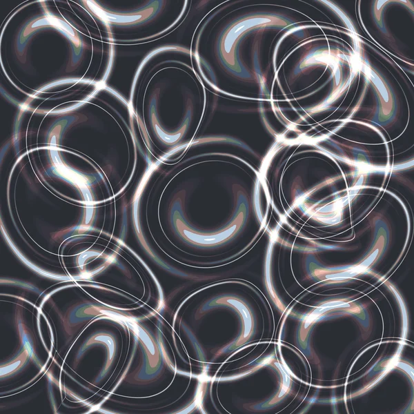 Fond abstrait coloré lumières cercle — Image vectorielle