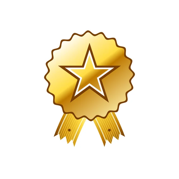 Lujo de calidad premium de oro mejores etiquetas de elección conjunto ilustración vectorial aislado — Vector de stock