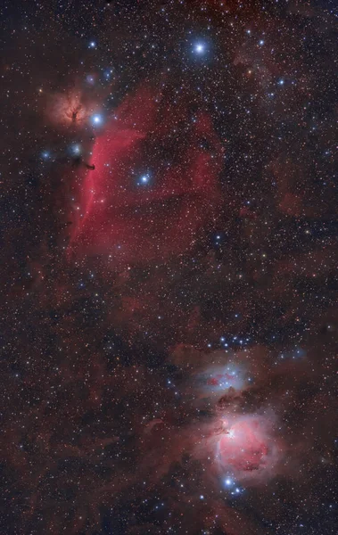Beautiful Nebula Universe Space Concept Background — Foto Stock