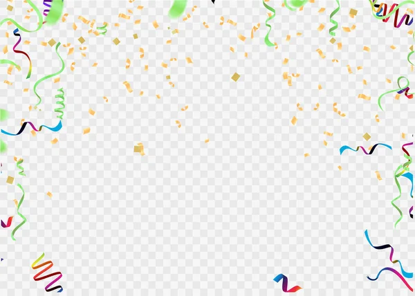 Vector Globos Colores Para Cumpleaños Aniversario Decoración Fiestas Celebración Ilustración — Archivo Imágenes Vectoriales