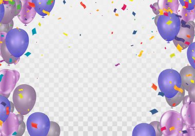 Vektör illüstrasyon kara Cuma indirimli balonları. Modern tasarım. Evrensel vektör arkaplanı