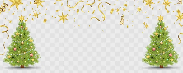 クリスマスツリー風船で シンプルできれいなショッピングの日 スペシャルオファースペシャルセール オンラインショッピング 新年明けましておめでとう — ストックベクタ