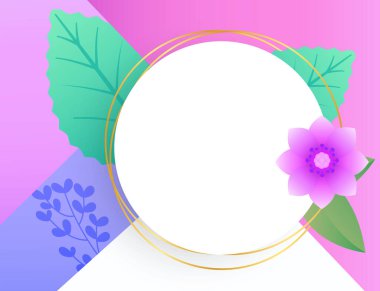 Vektör illüstrasyonu Mutlu Sevgililer Günü arkaplan kompozisyonu Bir moda afiş, poster veya metin alanı ile tebrik kartı