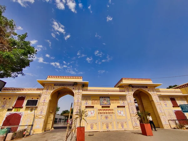 Jaipur India Circa 2022 Picture Entrance Gate Govind Devji Temple — Stock Photo, Image