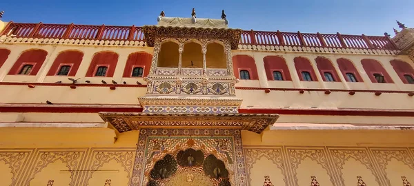 Jaipur Indie Circa 2022 Obrázek Muzea Městského Paláce Pink City — Stock fotografie