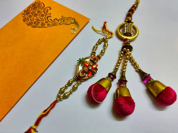 Jaipur India Circa 2022 Picture Thread Called Rakhi Tied Occasion — 스톡 사진