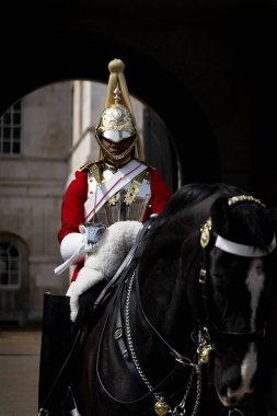 los soldados en el cambio de guardia