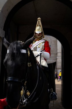 los soldados en el cambio de guardia