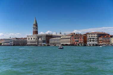 admiring the wonderful views of venice